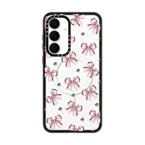 Galaxy S25 FE - Metallic Pink Ribbon