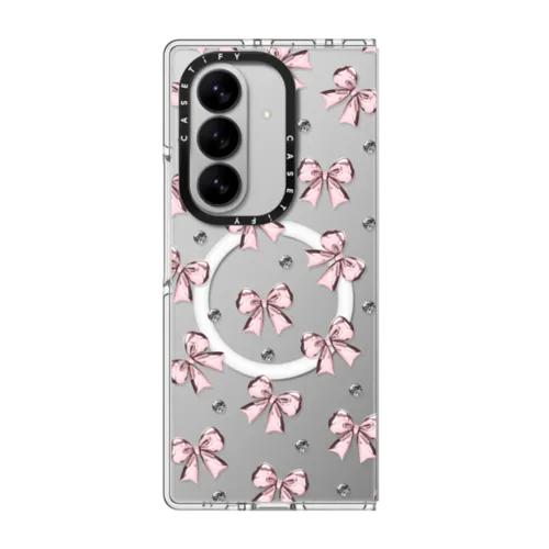 Galaxy Z Fold7 - Metallic Pink Ribbon