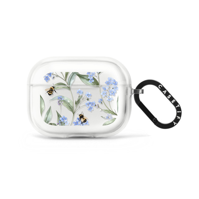 CASETiFY AirPods Pro Frost インパクトケース Floral,Pattern Floral,Pattern Forget me Not CASETiFY AirPods Pro Frost インパクトケース Floral,Pattern Floral,Pattern Forget me Not