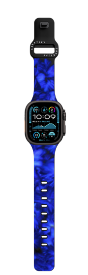 Apple Watch Ultra 3 (49mm) - Floral Spell - Dainty Blue