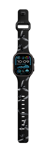 Apple Watch Ultra 3 (49mm) - Black Organza Ribbons