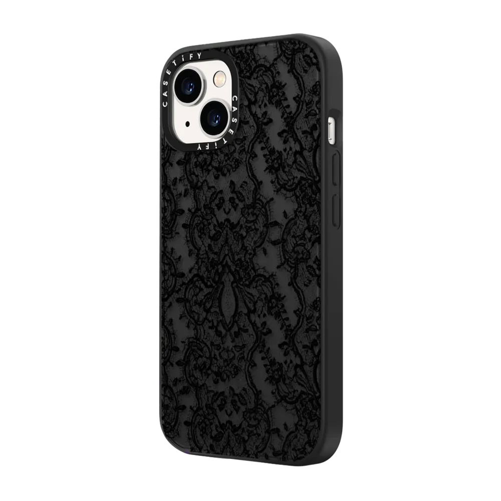 Impact iPhone 14 Case MagSafe Compatible - Lace Pattern