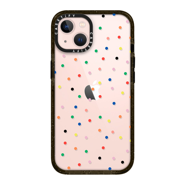 CASETiFY iPhone 13 ケース ブラック インパクトケース Candy Transparent casetify_artist