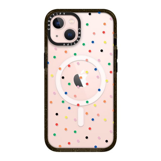 CASETiFY iPhone 13 ケース ブラック インパクトケース MagSafe対応 Candy Transparent casetify_artist