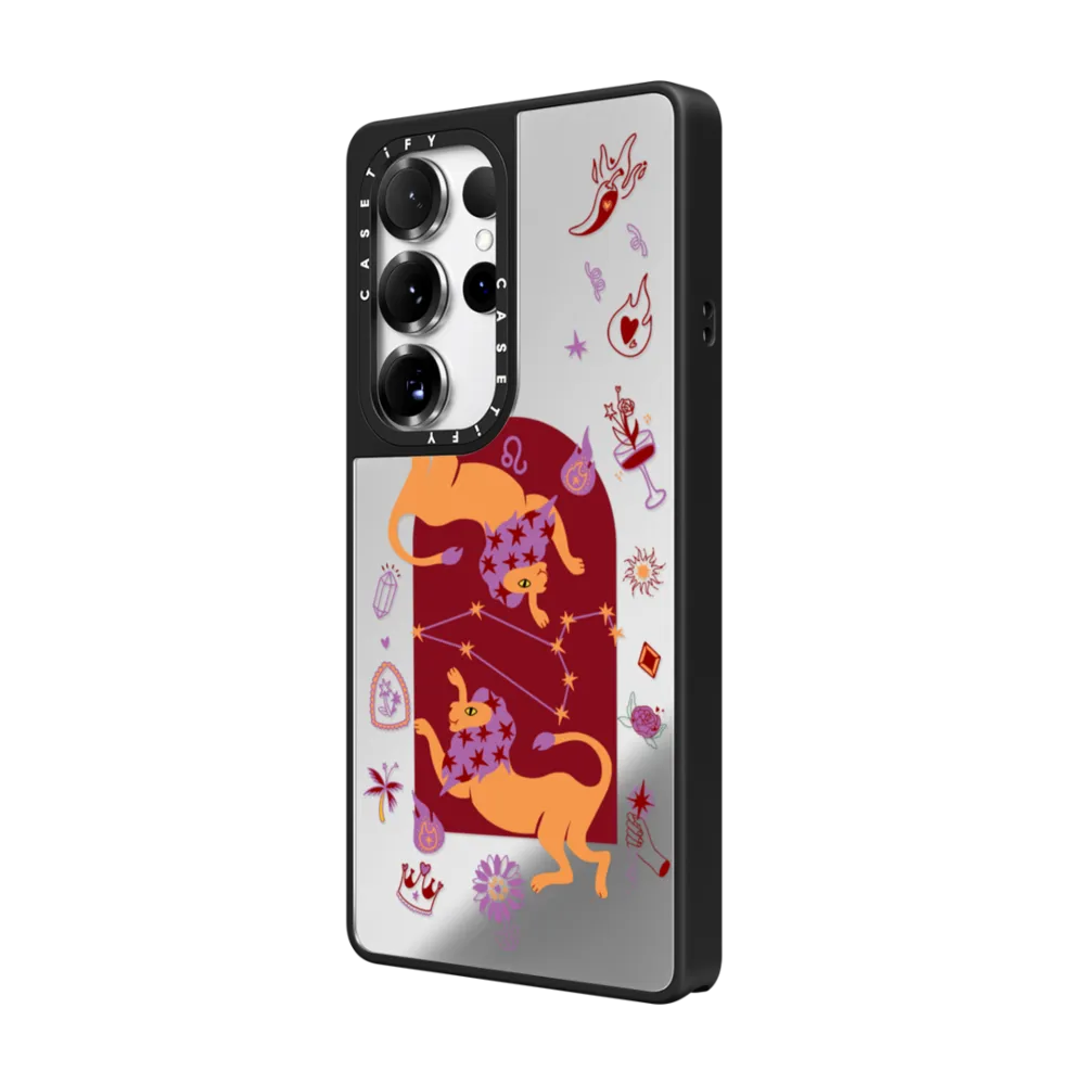 Mirror Magnetic Galaxy S25 Ultra Case - Leo
