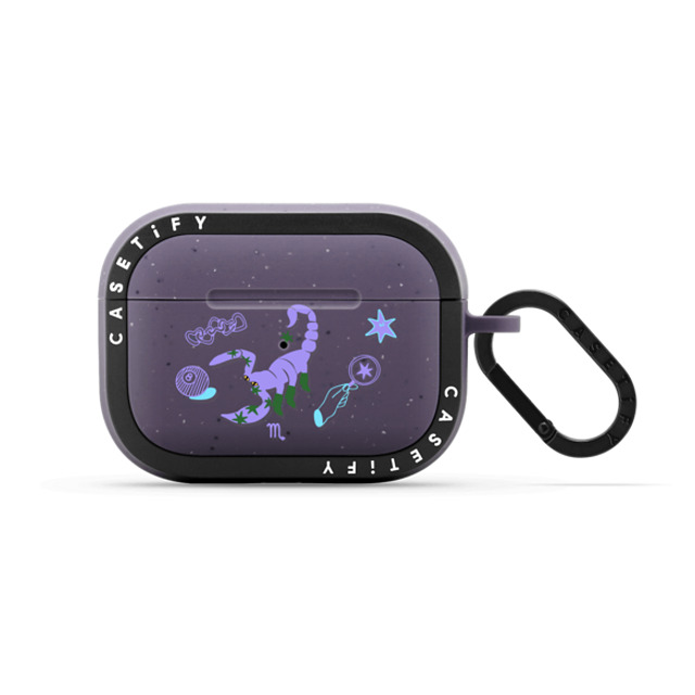 CASETiFY AirPods Pro 2 Matte Deep Purple バウンス ケース Scorpio casetify_artist Back to School CASETiFY AirPods Pro 2 Matte Deep Purple バウンス ケース Scorpio casetify_artist Back to School