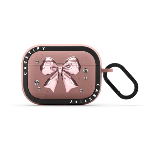 AirPods Pro 2 - Metallic Pink Ribbon