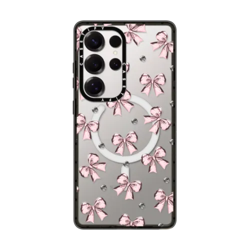 Galaxy S25 Ultra - Metallic Pink Ribbon