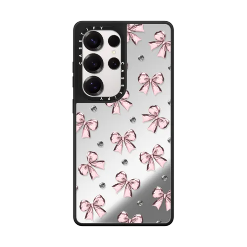 Galaxy S25 Ultra - Metallic Pink Ribbon