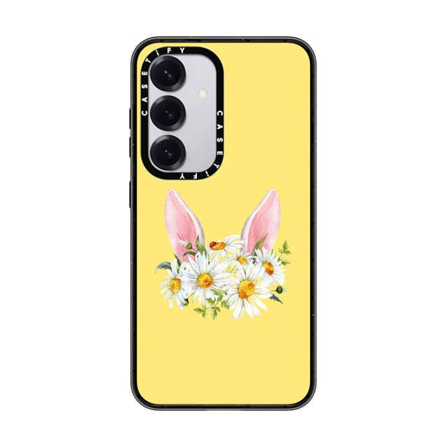 CASETiFY Galaxy S25 ケース ブラック Impact Magnetic Case Floral,Bunny Floral,Animal,Bunny Floral Bunny New iPhone CASETiFY Galaxy S25 ケース ブラック Impact Magnetic Case Floral,Bunny Floral,Animal,Bunny Floral Bunny New iPhone