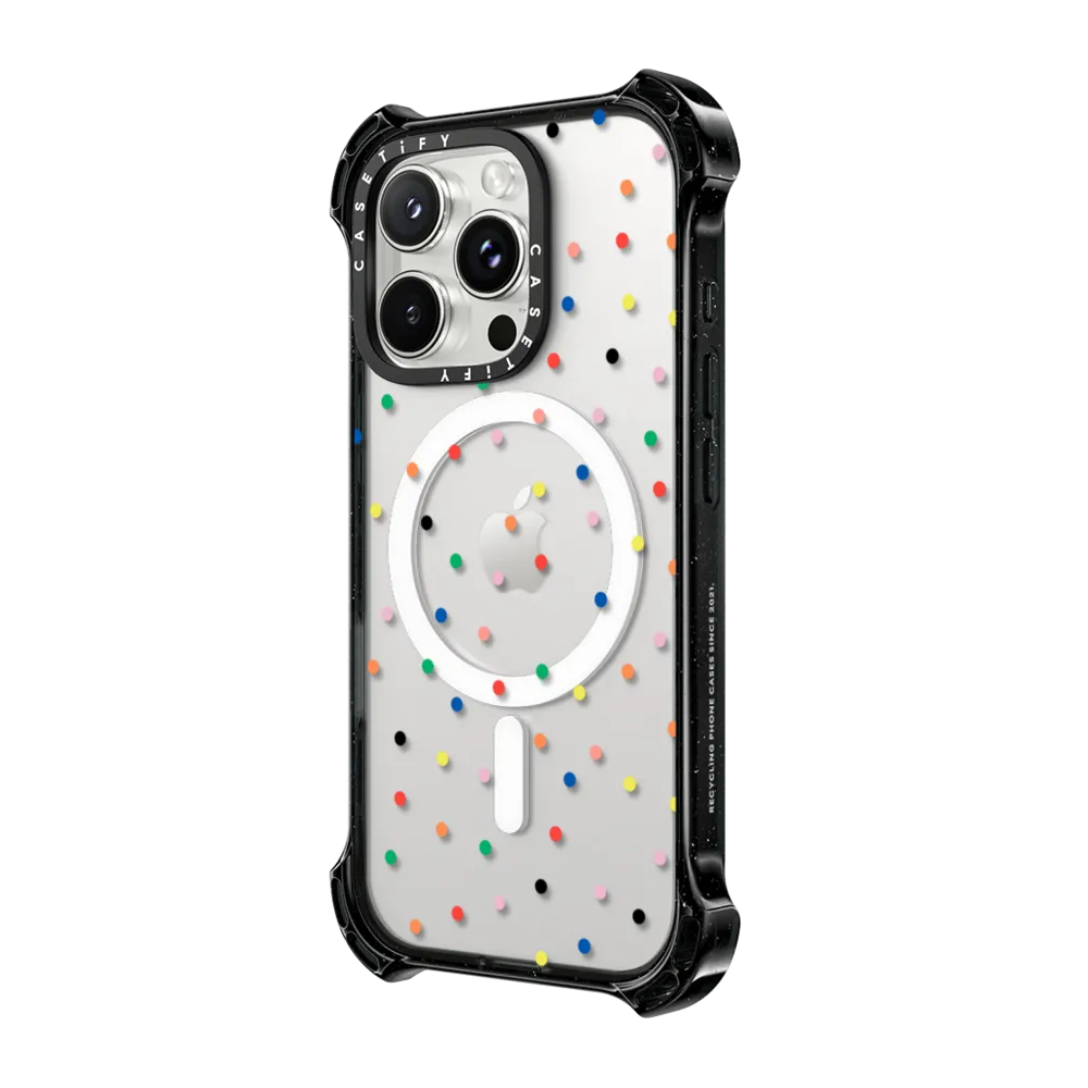 Bounce iPhone 16 Pro Max Case MagSafe Compatible - Candy Transparent