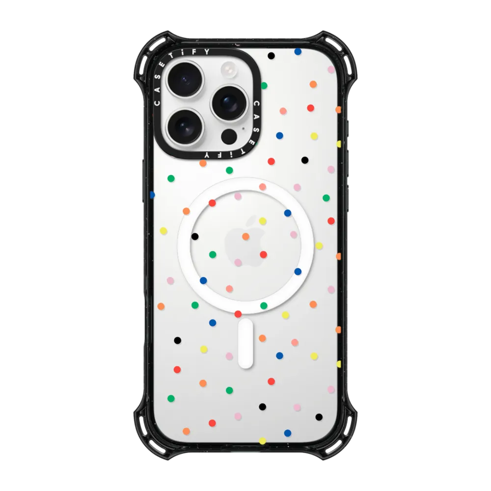 Bounce iPhone 16 Pro Max Case MagSafe Compatible - Candy Transparent
