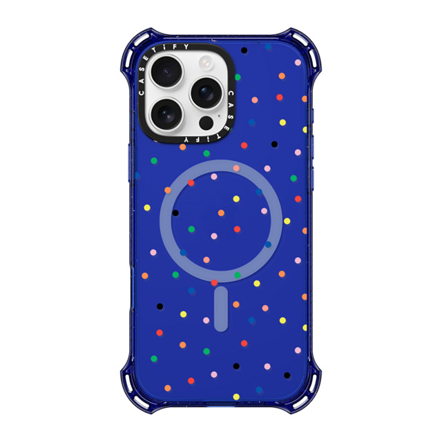 CASETiFY iPhone 16 Pro Max ケース コバルトブルー バウンスケース Candy Transparent casetify_artist Father's Day CASETiFY iPhone 16 Pro Max ケース コバルトブルー バウンスケース Candy Transparent casetify_artist Father's Day
