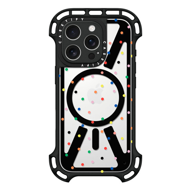 CASETiFY iPhone 16 Pro Case Black ウルトラ バウンスケース MagSafe対応 Candy Transparent casetify_artist CASETiFY iPhone 16 Pro Case Black ウルトラ バウンスケース MagSafe対応 Candy Transparent casetify_artist