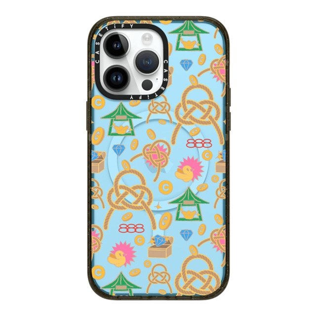 CASETiFY iPhone 14 Pro Max ケース ブラック インパクトケース MagSafe対応 FU GUI Case casetify_artist