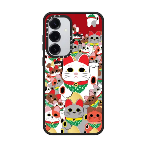 Galaxy S25+ - Lucky Cat Parade - Cherry on Top