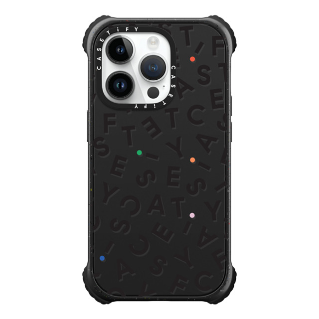 CASETiFY iPhone 14 Pro Case Matte Black ウルトラ インパクトケース MagSafe 対応 モノグラム casetify_artist Father's Day CASETiFY iPhone 14 Pro Case Matte Black ウルトラ インパクトケース MagSafe 対応 モノグラム casetify_artist Father's Day