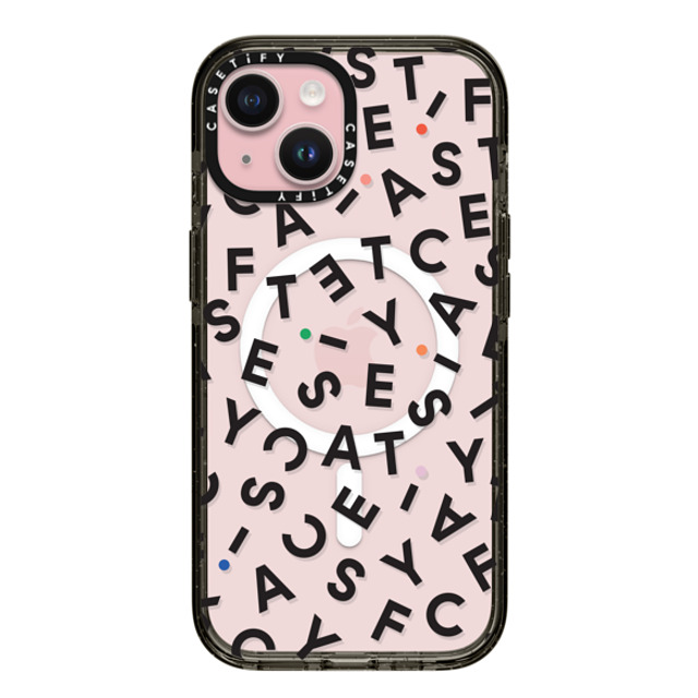 CASETiFY iPhone 15 ケース ブラック インパクトケース MagSafe対応 モノグラム casetify_artist Father's Day CASETiFY iPhone 15 ケース ブラック インパクトケース MagSafe対応 モノグラム casetify_artist Father's Day