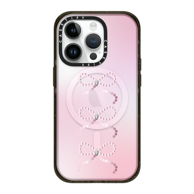 CASETiFY iPhone 14 Pro ケース ブラック インパクトケース MagSafe対応 Anne's Diary casetify_artist