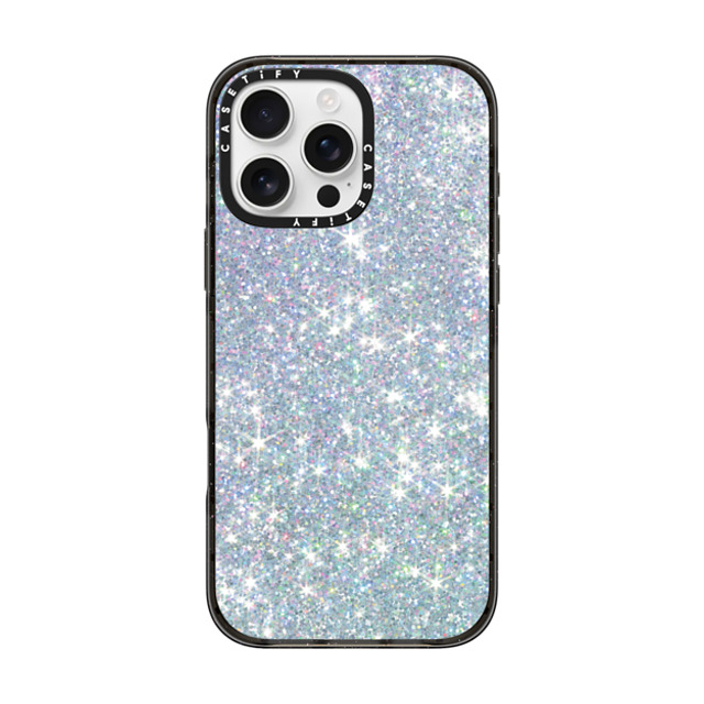 CASETiFY iPhone 16 Pro Max ケース ブラック インパクトケース MagSafe対応 GLITTER DREAM casetify_artist