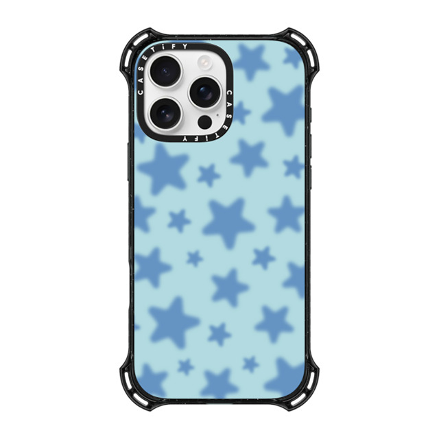 CASETiFY iPhone 16 Pro Max ケース ブラック バウンスケース Star,Y2K,Pattern STAR BABY