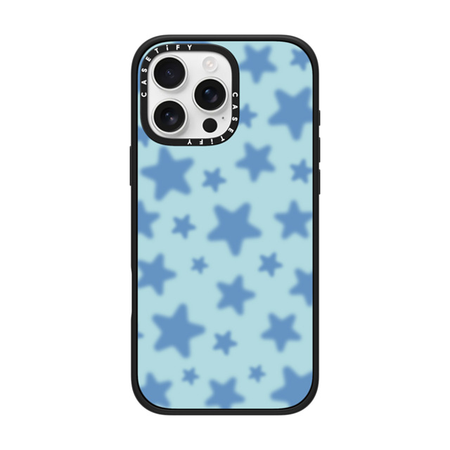 CASETiFY iPhone 16 Pro Max ケース マットブラック インパクトケース MagSafe対応 Star,Y2K,Pattern STAR BABY