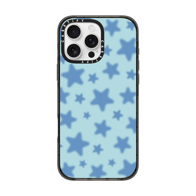 CASETiFY iPhone 16 Pro Max ケース ブラック インパクトケース Star,Y2K,Pattern STAR BABY