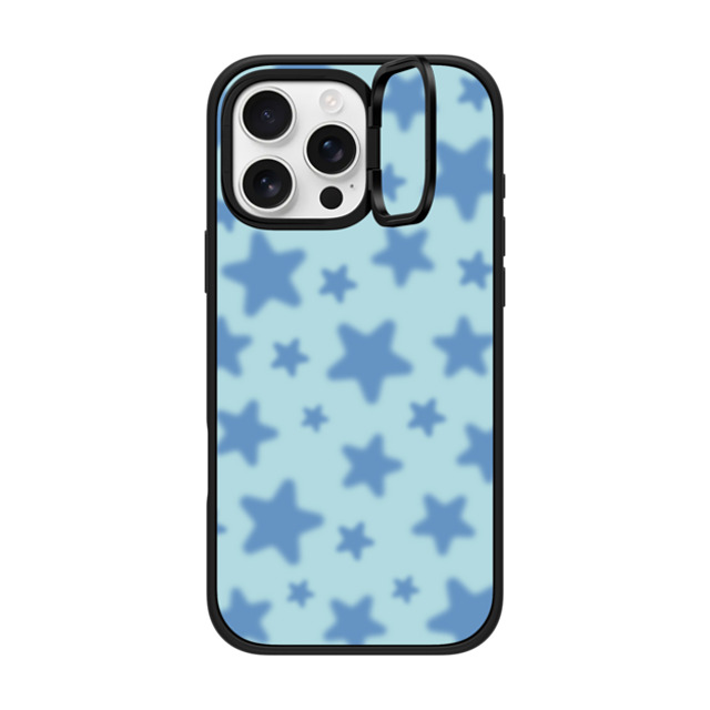 CASETiFY iPhone 16 Pro Max ケース マットブラック インパクトリングスタンドケース MagSafe対応 Star,Y2K,Pattern STAR BABY