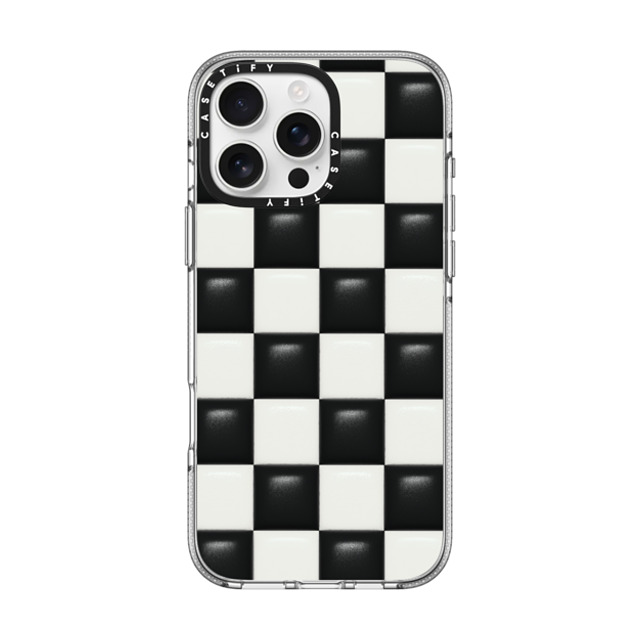 CASETiFY iPhone 16 Pro Max ケース クリア クリア ケース MagSafe対応 Checkered,Pattern Checkered,Monochrome,Pattern CHECKERED PUNK Back to School CASETiFY iPhone 16 Pro Max ケース クリア クリア ケース MagSafe対応 Checkered,Pattern Checkered,Monochrome,Pattern CHECKERED PUNK Back to School