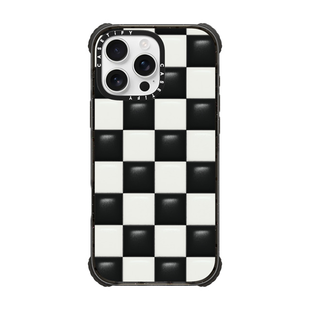 CASETiFY iPhone 16 Pro Max ケース ブラック ウルトラ インパクトケース MagSafe 対応 Checkered,Pattern Checkered,Monochrome,Pattern CHECKERED PUNK Back to School CASETiFY iPhone 16 Pro Max ケース ブラック ウルトラ インパクトケース MagSafe 対応 Checkered,Pattern Checkered,Monochrome,Pattern CHECKERED PUNK Back to School