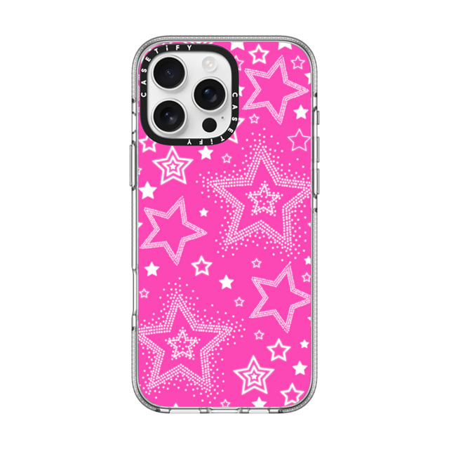 CASETiFY iPhone 16 Pro Max ケース クリア クリア ケース MagSafe対応 Star,Pattern Star,Y2K,Pattern Pink Girly Punk Case Mother's Day CASETiFY iPhone 16 Pro Max ケース クリア クリア ケース MagSafe対応 Star,Pattern Star,Y2K,Pattern Pink Girly Punk Case Mother's Day