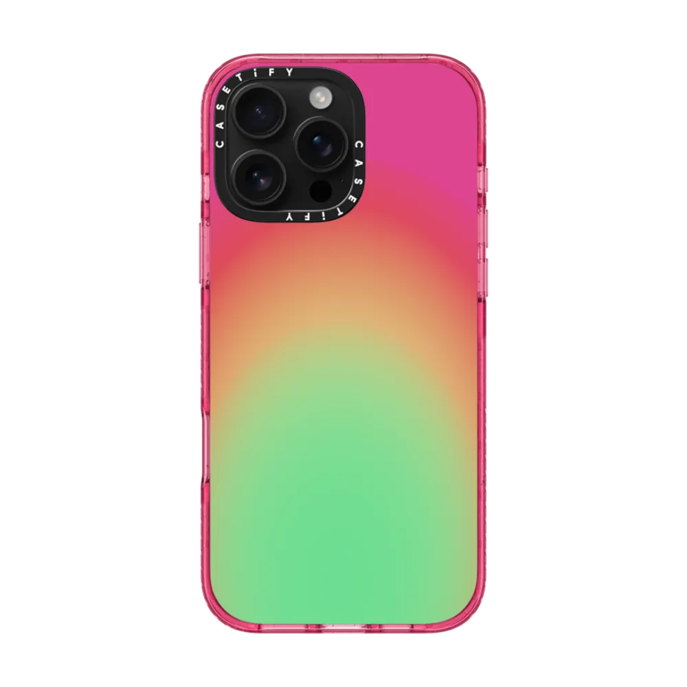 Impact iPhone 16 Pro Max Case MagSafe Compatible - Watermelon Flame