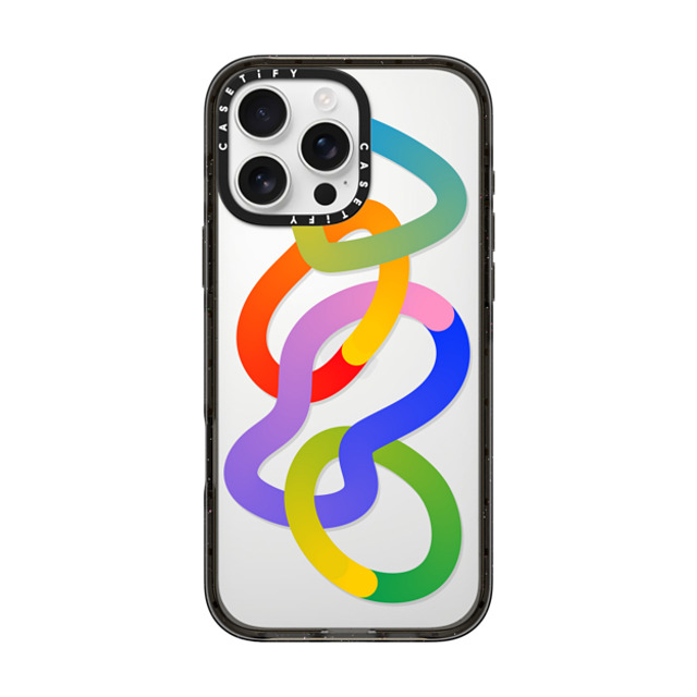 CASETiFY iPhone 16 Pro Max Case Black インパクトケース Rainbow,Abstract Rainbow,Abstract,Digital Art Hula hoops Father's Day CASETiFY iPhone 16 Pro Max Case Black インパクトケース Rainbow,Abstract Rainbow,Abstract,Digital Art Hula hoops Father's Day