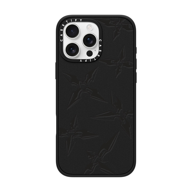CASETiFY iPhone 16 Pro Max Case Matte Black Impact Case MagSafe Compatible Pattern,Line Art Pattern,Monochrome,Line Art Black Shuriken Father's Day CASETiFY iPhone 16 Pro Max Case Matte Black Impact Case MagSafe Compatible Pattern,Line Art Pattern,Monochrome,Line Art Black Shuriken Father's Day