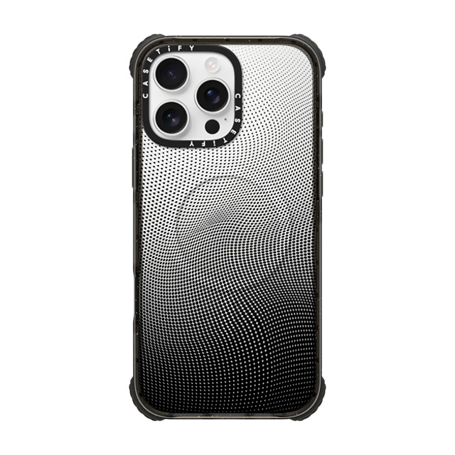 CASETiFY iPhone 16 Pro Max Case Black ウルトラ インパクトケース MagSafe 対応 Checkered,Gradient,Monochrome Gradient Spots CASETiFY iPhone 16 Pro Max Case Black ウルトラ インパクトケース MagSafe 対応 Checkered,Gradient,Monochrome Gradient Spots