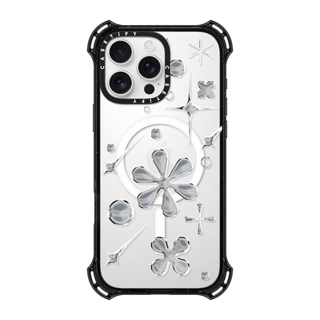 CASETiFY iPhone 16 Pro Max Case Black バウンスケース Metropolitan Shine casetify_artist CASETiFY iPhone 16 Pro Max Case Black バウンスケース Metropolitan Shine casetify_artist