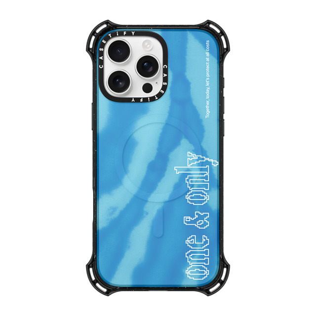 CASETiFY iPhone 16 Pro Max Case Black バウンスケース Quote,Typography River Blue Dye CASETiFY iPhone 16 Pro Max Case Black バウンスケース Quote,Typography River Blue Dye