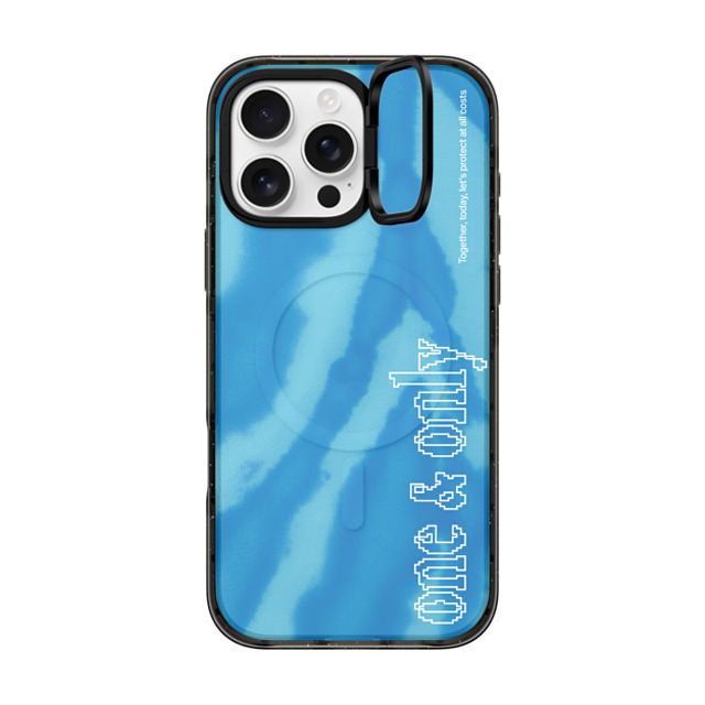 CASETiFY iPhone 16 Pro Max Case Black インパクトリングスタンドケース MagSafe対応 Quote,Typography River Blue Dye CASETiFY iPhone 16 Pro Max Case Black インパクトリングスタンドケース MagSafe対応 Quote,Typography River Blue Dye