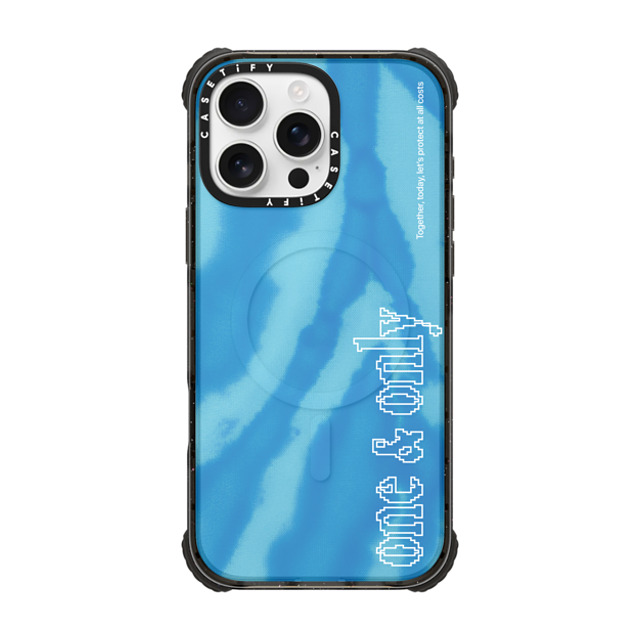 CASETiFY iPhone 16 Pro Max Case Black ウルトラ インパクトケース MagSafe 対応 Quote,Typography River Blue Dye CASETiFY iPhone 16 Pro Max Case Black ウルトラ インパクトケース MagSafe 対応 Quote,Typography River Blue Dye