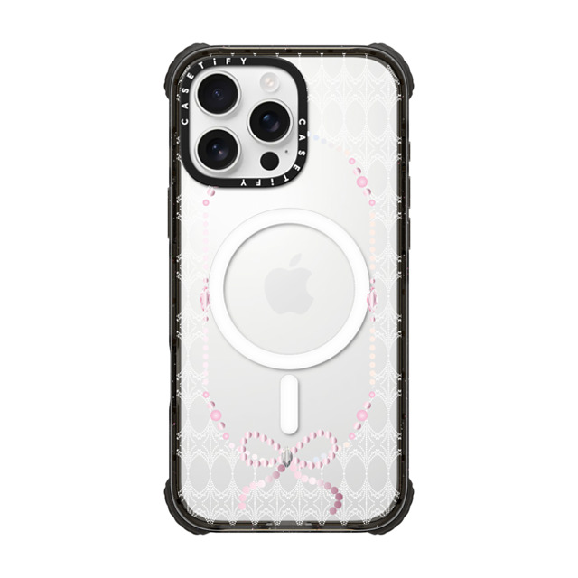 CASETiFY iPhone 16 Pro Max ケース ブラック ウルトラ インパクトケース MagSafe 対応 The Princess's Morning casetify_artist Father's Day CASETiFY iPhone 16 Pro Max ケース ブラック ウルトラ インパクトケース MagSafe 対応 The Princess's Morning casetify_artist Father's Day