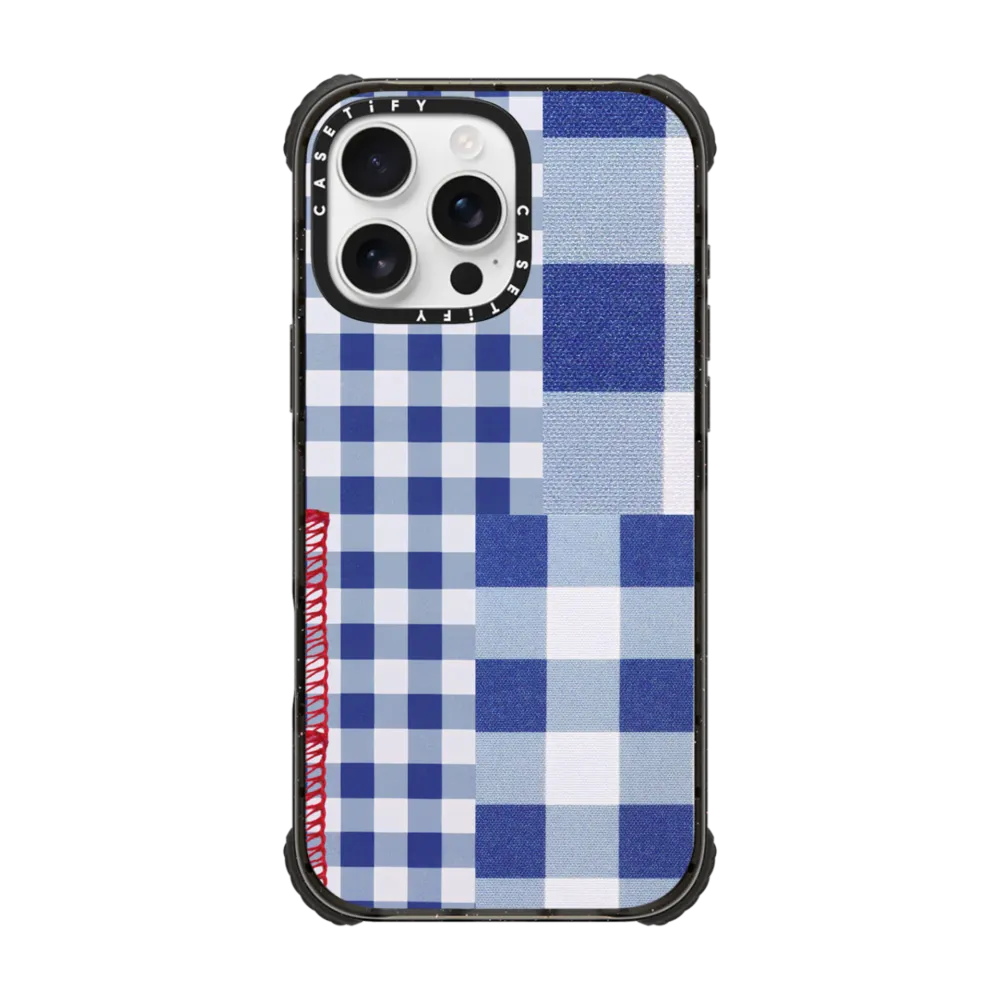 Impact iPhone 17 Pro Max Case MagSafe Compatible - Gingham Picnic
