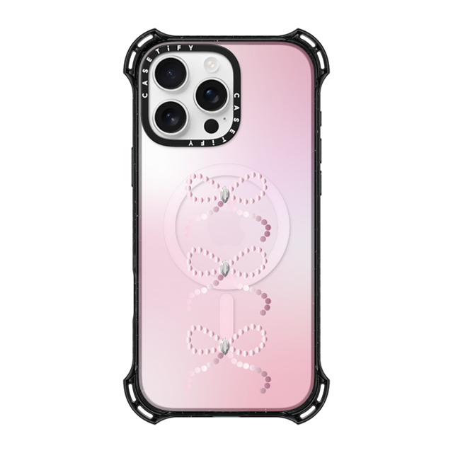 CASETiFY iPhone 16 Pro Max ケース ブラック バウンスケース Anne's Diary casetify_artist