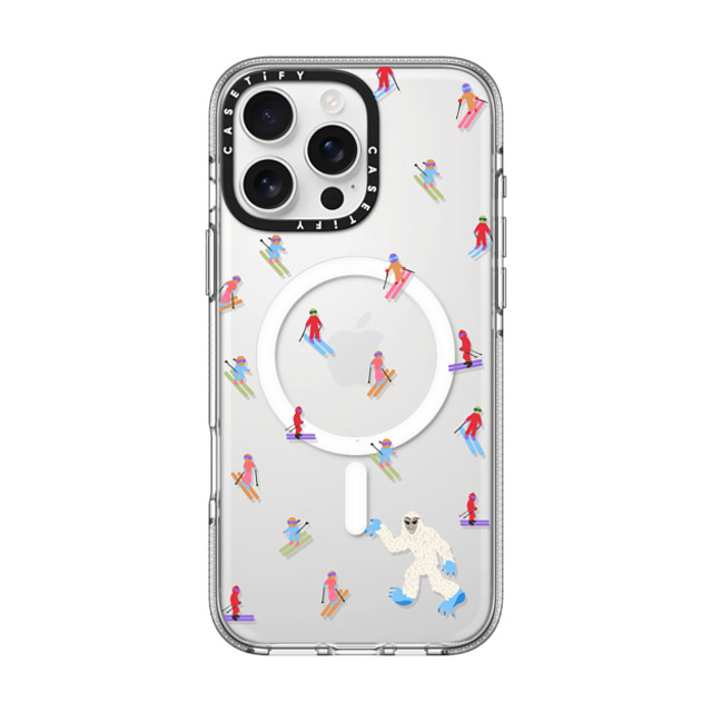 CASETiFY iPhone 16 Pro Max ケース クリア クリア ケース MagSafe対応 Ski Free casetify_artist