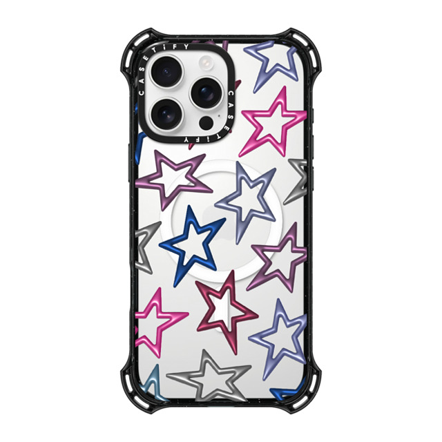 CASETiFY iPhone 16 Pro Max ケース ブラック バウンスケース All Star casetify_artist