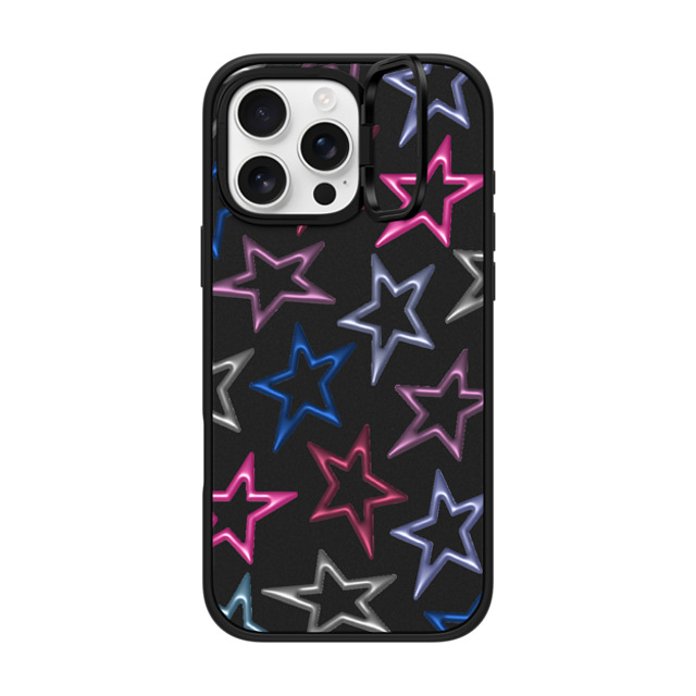 CASETiFY iPhone 16 Pro Max ケース マットブラック インパクトリングスタンドケース MagSafe対応 All Star casetify_artist