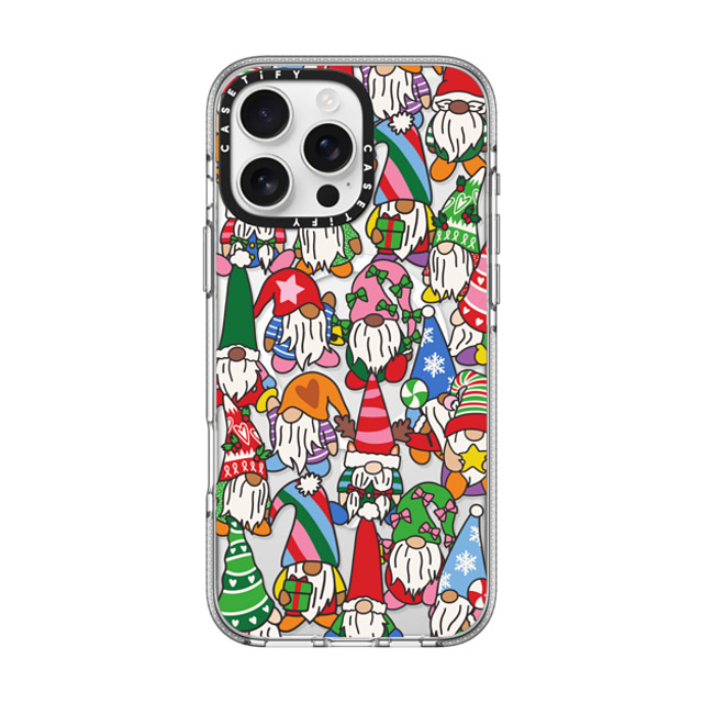 CASETiFY iPhone 16 Pro Max ケース クリア クリア ケース MagSafe対応 Gnome for the Holidays casetify_artist