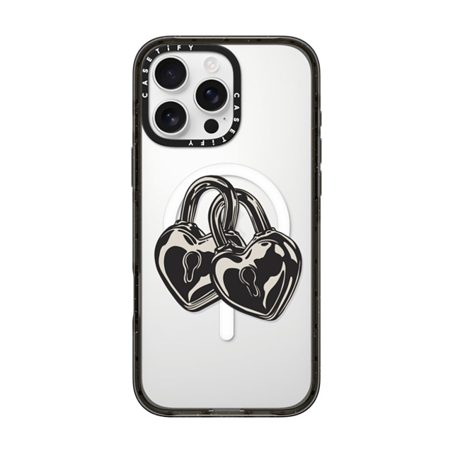 CASETiFY iPhone 16 Pro Max Case Black Impact Case MagSafe Compatible Love Locks casetify_artist Back to School CASETiFY iPhone 16 Pro Max Case Black Impact Case MagSafe Compatible Love Locks casetify_artist Back to School