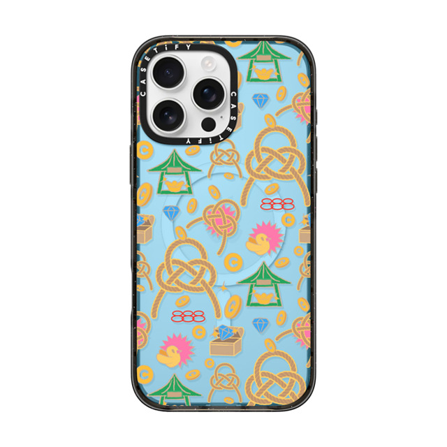 CASETiFY iPhone 16 Pro Max ケース ブラック インパクトケース MagSafe対応 FU GUI Case casetify_artist