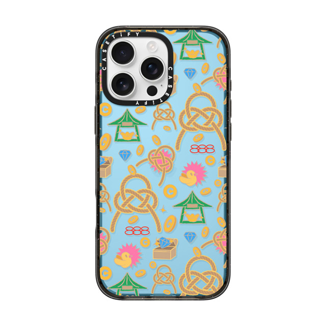 CASETiFY iPhone 16 Pro Max ケース ブラック インパクトケース FU GUI Case casetify_artist