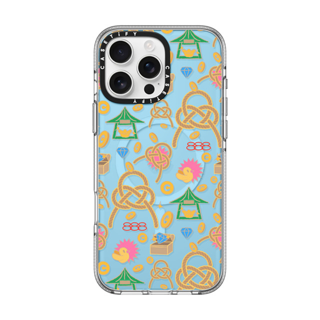 CASETiFY iPhone 16 Pro Max ケース クリア クリア ケース MagSafe対応 FU GUI Case casetify_artist